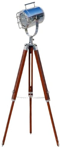 Antike Vintage Stehlampe Spotlight Nautische Maritime Studio Holz Stativ Stehlampe Wohnzimmer Schlafzimmer lampe Home Dekorative lampe Weihnachten