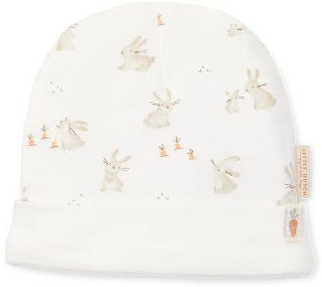 Little Dutch CL24229005 Babymütze Hase - Baby Bunny - Newborn Naturals (Gr. 2/62-74)