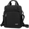 zhongningyifeng Borsa messenger da uomo per computer portatile da 13 pollici Oxford grande borsa a tracolla Business impermeabile casual nera borsa a tracolla per lavoro viaggi all'aperto, nero