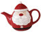 Folpus Théière du Père Noël, pichet à jus, théière à café en porcelaine, théière à expresso, théière à latte pour laits, décoration d'anniversaire, de
