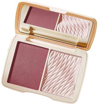 Face Brightening Contour Powder Palette - Scultura naturale, blush di lunga durata e kit di trucco all-in-one (2# Perla del mare)