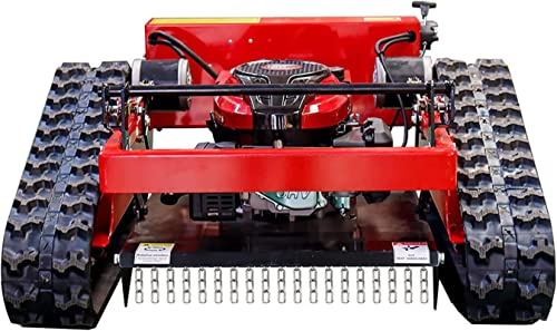 Smart Rasenmäher mit Fernbedienung - Gasbetrieben und Crawler, 7,5/PS, 30° Neigungskapazität, ideal für Bauernhöfe, Hausgärten, Obstgärten und Rasenpflege
