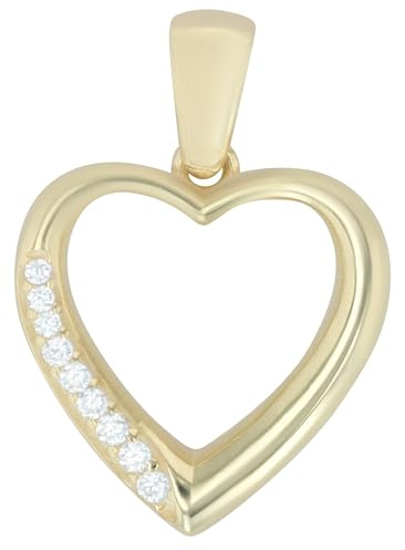 Akzent Anhänger für Damen in 925 Silber, 100% Wasserfest & Hautverträglich