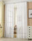 WOLTU Gardinen transparent mit Kräuselband 2er Set Vorhänge Leinenoptik Halbtransparent Voile Leinenvorhang Stores Fensterschal Dekoschal für Wohnzimmer Kinderzimmer Schlafzimmer, 140x225cm Weiß