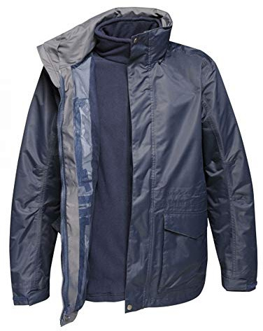 Regatta TRA147 27295 Herren Benson III Wasserdicht Atmungsaktiv Arbeitsjacke Navy (Navy), Größe XXXL