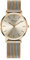 Orphelia Fashion Damen Analog Quartz Uhr Milano mit Mesh Edelstahl Armband Gold/Silber