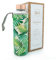 T&N Bouteille en verre 550 ml - Gourde boisson avec housse en néoprène - Gourde anti-fuite - Bouteille en verre borosilicate plus épaispour eau minérale - Édition Tropical Leaves