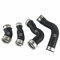 4x Turboschlauch Ladeluftschlauch Kompatibel mit V.W. T5 2.5 TDI 130PS 174PS Multivan Transporter Set