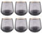 BUTLERS 6er Set Trinkgläser mit Goldrand 345ml elegante Vintage Gläser - TOUCH OF GOLD - Wassergläser Set, Cocktailgläser Set | Trinkgeschirr für Wasser, Tee, Saft, Limonade, Eiskaffee, Whiskey