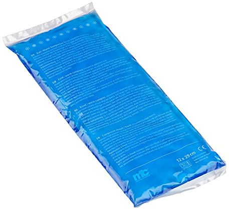 Medicalcorner24® Kalt Warm Kompresse, Gel, 12cm x 29cm, Mikrowellen geeignet, 1 Stück