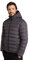 Mountain Warehouse Season Mens Padded Jacket - Water Resistant Puffer Coat, Lightweight, Warm, Lab Tested to -30C, Microfibre Filler - For Travelling, Walking Charcoal XS
