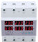 Voltmetro Amperometro su Guida DIN, CHLT 63 Voltmetro su Guida DIN Trifase Amperometro Protezione Sovracorrente Sovratensione Automatica AC230-300V