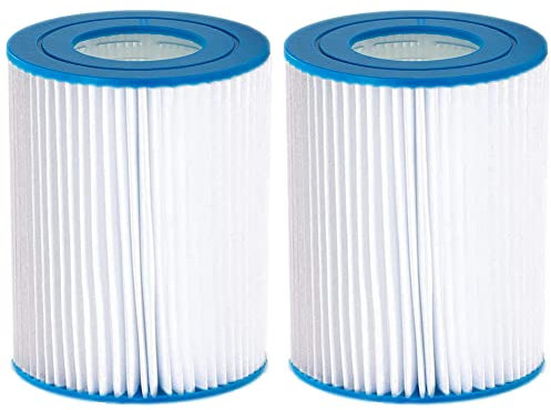WINOK FD2137 Lot de 2 cartouches filtrantes de type II pour piscine et spa, filtre de nettoyage de piscine