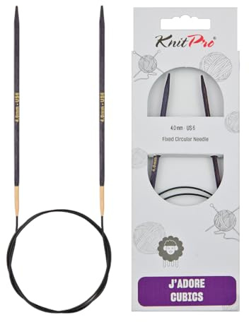 KnitPro J’adore Cubics Rundstricknadeln 16 (40cm) | 4mm