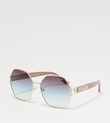 GUESS Unisex GU7913 Sonnenbrille, Gold/Other, 59