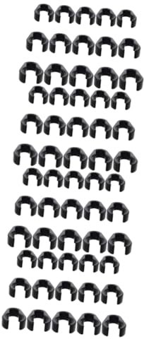 SUPVOX 60pcs Mic Cable Holder for Xlr Microphone Clip Stand Accessory Sturdy Clamp for Gaming Mic