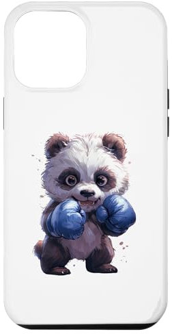 Hülle für iPhone 14 Plus Wütender Pandabär Boxer Boxkampf Ring Kämpfer Panda Bär