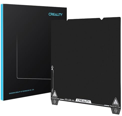 Piastra ufficiale per Creality Ender 3 V3 SE, 235 x 235 mm, superficie strutturata, flessibile, rimovibile, per Ender 3S1/3S1 Pro/3V2 Neo/3V3/3V3 KE K1/K1C (senza base magnetica)