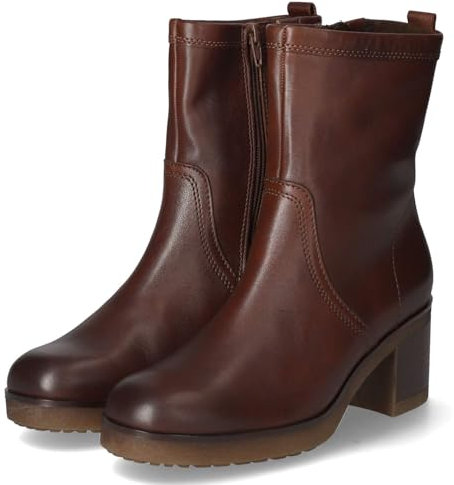 Gabor Damen Plateaustiefeletten, Frauen Stiefeletten,Booties,halbstiefel,Kurzstiefel,uebergangsschuhe,Sattel/EF (Micro),40 EU / 6.5 UK