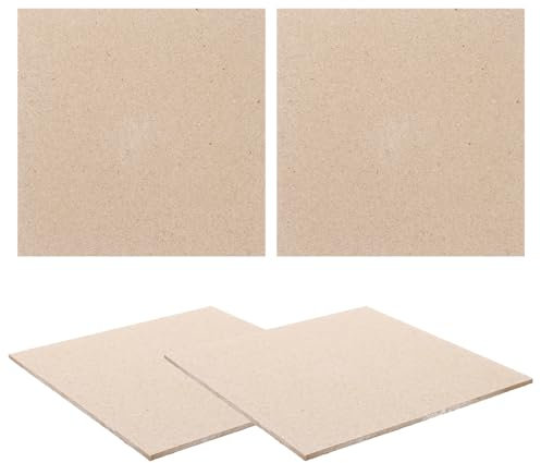 BEBEMOKO 4 Stück Zubehör für Blumenpressen gedrückt Gefälschte Pflanzen gepresste Blumen künstliche Hochzeitsblumen blütenpressen Werkzeug Anlage Prägegerät Blumen-Pressemappe hölzern Beige