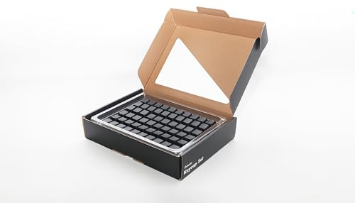 Ducky Blank Black 132 Key MDA Profile Singleshot PBT Keycap Set