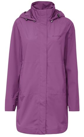 VAUDE Women's Mineo 2.5L Coat - Regenmantel für Damen - wasserdicht, winddicht und atmungsaktiv