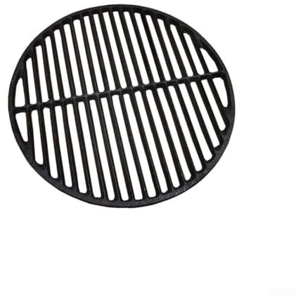 Griglia rotonda in ghisa per barbecue a carbone e gas, con diverse opzioni di dimensioni per una cottura efficiente all'aperto del barbecue e una distribuzione uniforme del calore (rete a griglia da
