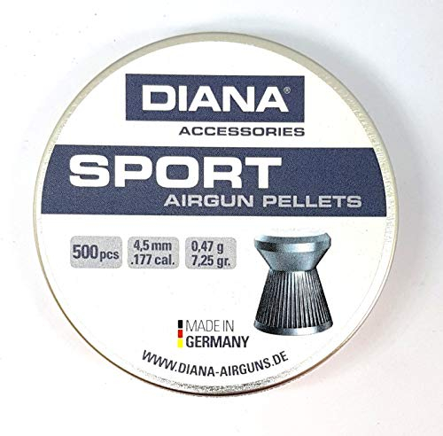DIANA Diabolos Sport geriffelt Kal. 4,5mm - 500 Stück