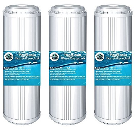 Planet-Aqua 6 x Wasser ENTHÄRTUNG ANTIKALK KARTUSCHE 10 Zoll Filter Patrone für Wasserfilter als Kalkfilter Vorfilter Wasser Brunnenwasser Osmose Regenwasser