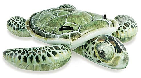 Intex Réaliste Gonflable Mer Tortue Ride-On 1.91m x 1.7m Piscine Jouet De Plage