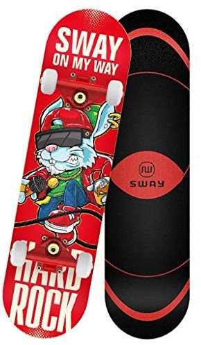 Lgan Skateboard Komplettboard，31x8in Ahorn E Longboard，Erwachsene Jugendliche Skateboard Deck，Straße Penny Board (Color : CC)