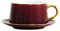 GYZLZZB Tazza da tè caffè e piattino Set di porcellana tazze di latte contemporanea tazze di fascia alta caffè e piattino set bevanda tazza adatta per cocktail bevande miste bevande bevande bevande Da