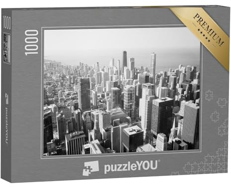 puzzleYOU: Puzzle 1000 Teile „Skyline von Chicago und Michigansee“ – aus der Puzzle-Kollektion Chicago