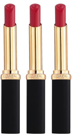 3 x L'Oreal Color Riche Intense Volume Matte Lipstick - 188 Le Rose Activist