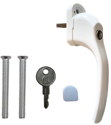 Genius® Q Tilt & Turn Locking Window Handle (White)