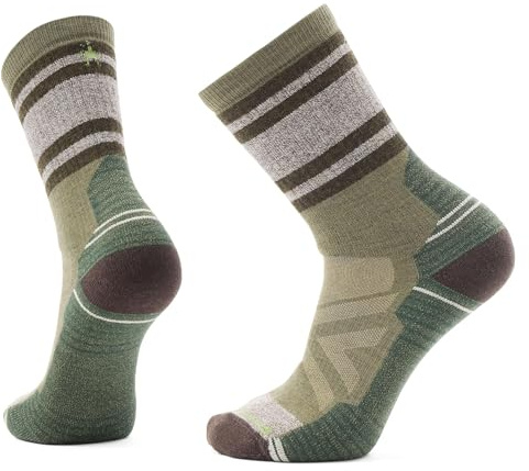 Smartwool Mens Hike Full Cushion Lolo Trail Crew Socks Winter Moss Large