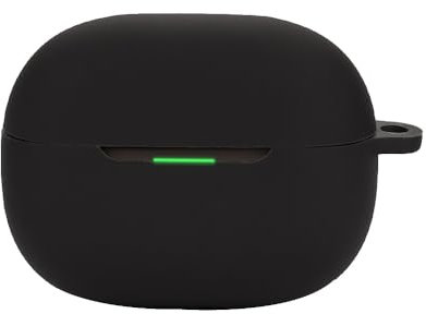 FTRONGRT Funda de Silicona para Auriculares Bluetooth para Xiaomi Redmi Buds 5 Pro, Durable y a Prueba de Golpes, Fundas para Xiaomi Redmi Buds 5 Pro Auricular Bluetooth.Negro