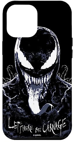 iPhone 12 Pro Max Marvel Venom: Let There Be Carnage Eddie Brock Black Case