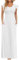 AUSELILY Robe Longue Classique Blancpour Femme Jupe de Plage à Manches Courtes pour l'été Robe Décontractée col Rond avec Poches(Blanc, S)