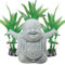 livelyfish Buddha-Dekoration für Aquarium, asiatischer Stein, Buddha-Figuren für Aquarium, Zen-Garten, Aquarium, Dekoration, Mini-Stein, Buddha, Zen, Gartenskulpturen, Dekoration, Geschenk, E