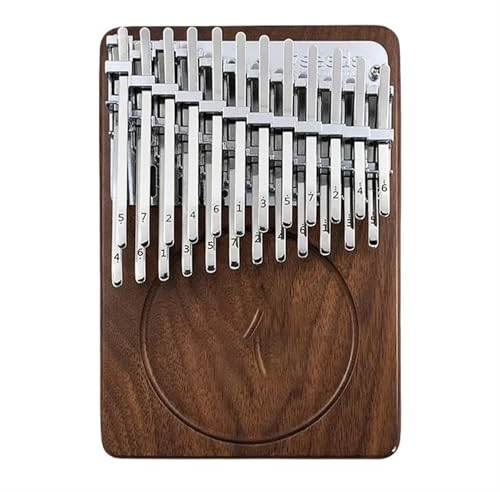 Kalimba Instrument 17/24/34/41 Tasten Kalimba Seeds Chromatische C-Note Musiktastatur Tragbares Kaliber Professionelles Musikinstrument Geschenk(24)