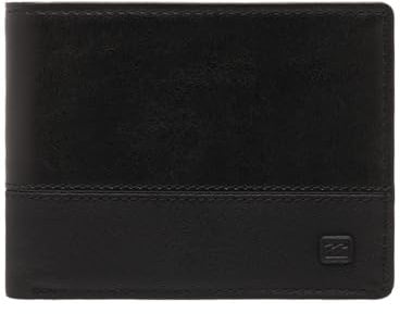 BILLABONG Herren Dimension Geldbörse, Black/Dark Chocolate
