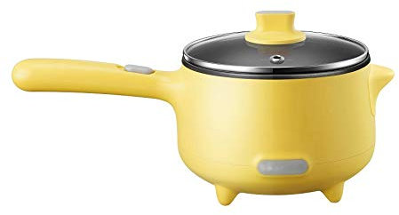 YIHANSS Cuisinière électrique Multifonction pour Maison, dortoir pour étudiants, Cuisson de Nouilles, Petite marmite électrique, Wok, 1 à 2 Personnes, Mini cuisinière électrique (B)