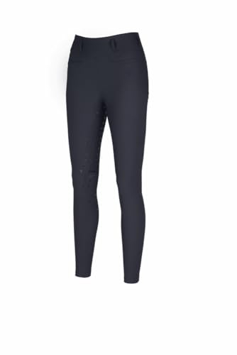 Pikeur Legging d'équitation pour femme Fullgrip sérigraphié, noir, taille : 44