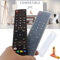 Mando TELEVISIÓN Compatible JVC - Mando a Distancia TELEVISOR TV mismas Funciones JVC + Pilas + Funda incluida para JVC