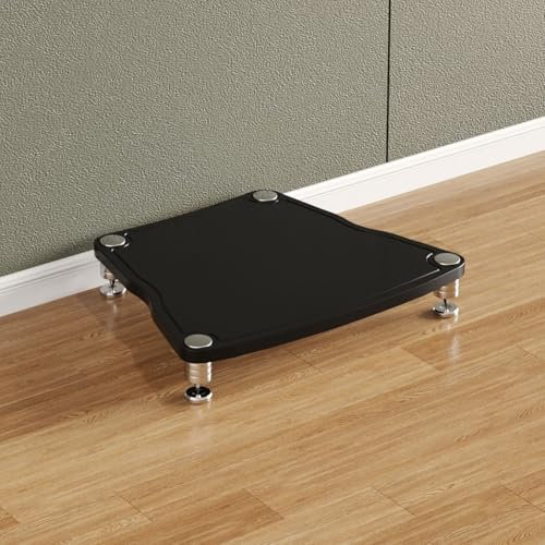 HiFi Regal Audio Schrank,audio rack,audio rack hifi regal für ecke,Verstärker-Rack-Regal,AV-Medienständer, Hohes Verstärker-Rack-Regal,Audio-Rack-Ständer Turm AV-Medienständer,offenes stereo-schrank(B
