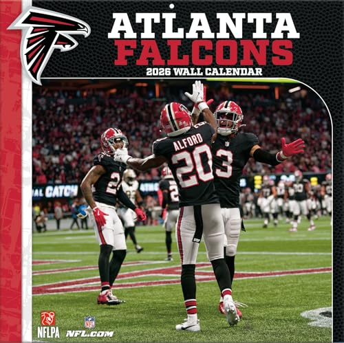 NFL Kalender Wandkalender 2026 30x60cm Atlanta Falcons