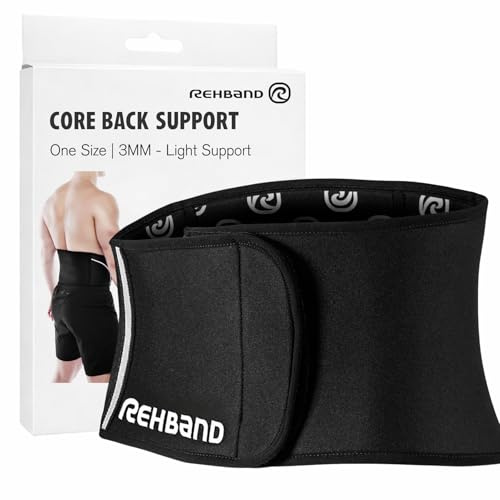 Rehband Core Rückenbandage 3mm, Unisex, One Size