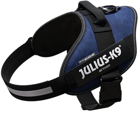 JULIUS K-9 IDC Powergeschirr, Größe: XL / 2, Denim, 16IDC-FAR-2