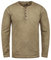 Solid SDTimur Herren Longsleeve Langarmshirt Shirt mit Grandad-Ausschnitt 100% Baumwolle Regular fit, Größe:M, Farbe:Dune (5409)